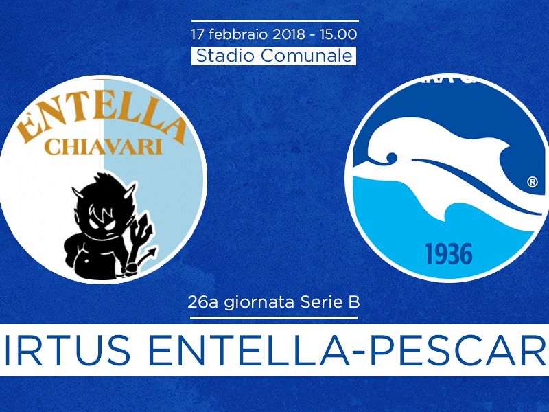 Entella-Pescara, la presentazione della partita, foto 1