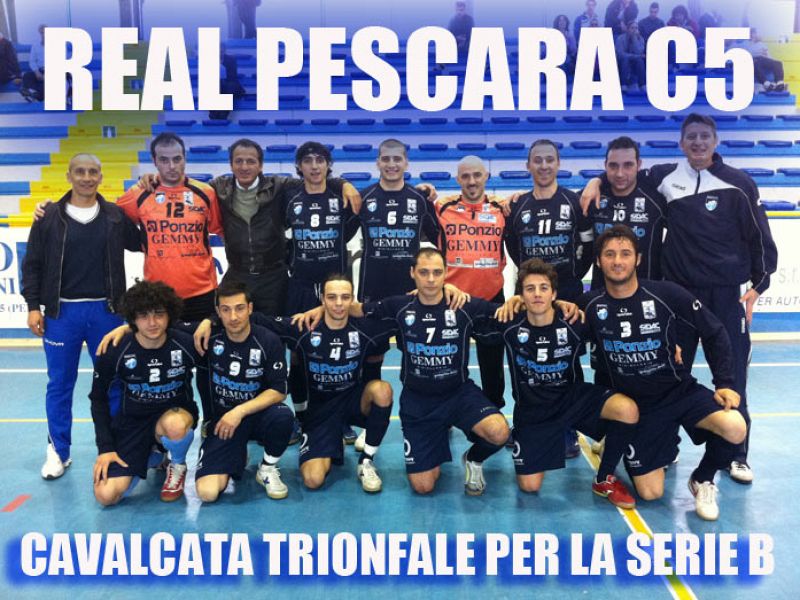 REAL PESCARA C5 e' serie B!!, foto 1