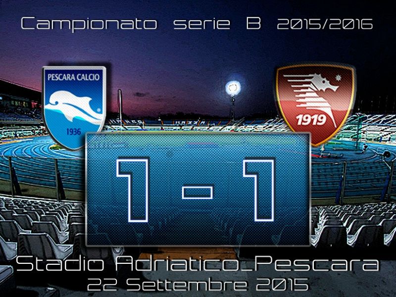 Pescara-Salernitana 1-1 FINITA, foto 1