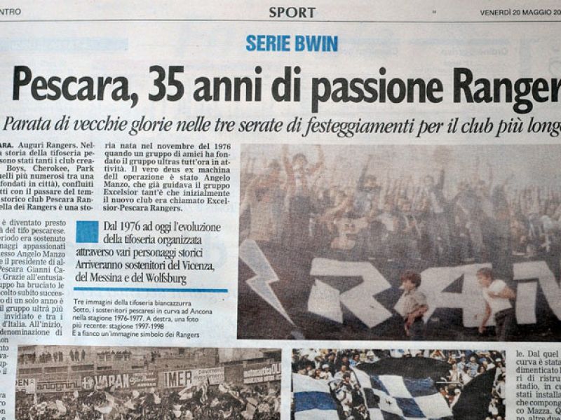 35 ANNI DI PASSIONE RANGERS, foto 1