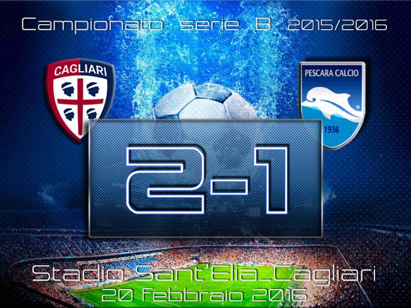 Pescara truffato a Cagliari. Sconfitto ingiustamente  2 a 1. , foto 1