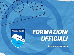 Pescara-Ternana, FORMAZIONI UFFICIALI