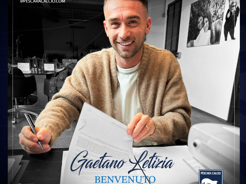 UFFICIALE: Letizia è un calciatore del Pescara, foto 1