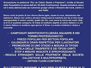 Comunicato ufficiale Curva Nord Pescara